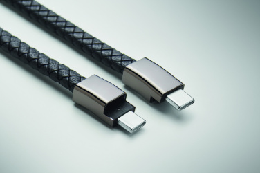 Logotrade korporatīvās dāvanas foto: Pīta aproces kabelis C tipa